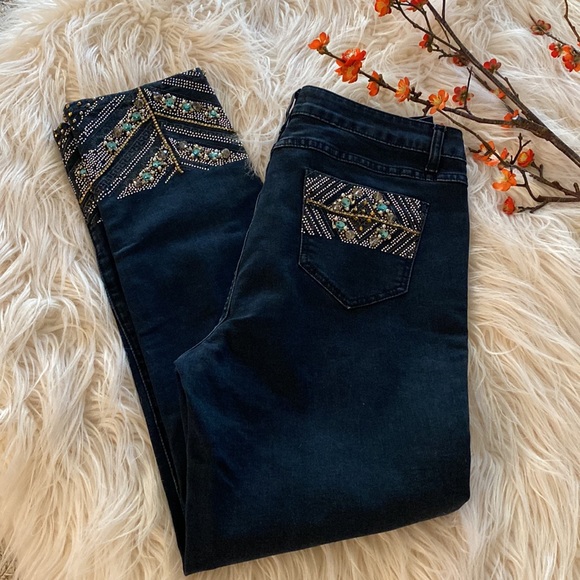 TESORO mod 1...beaded jeans - Picture 13 of 16
